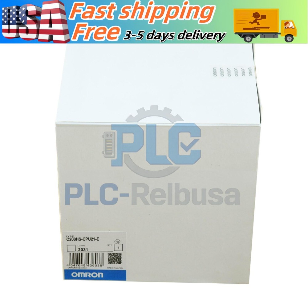 OMRON C200HS-CPU21-E SYSMATIC CPU UNIT PLC MODULE NEW IN BOX  US Free TAX