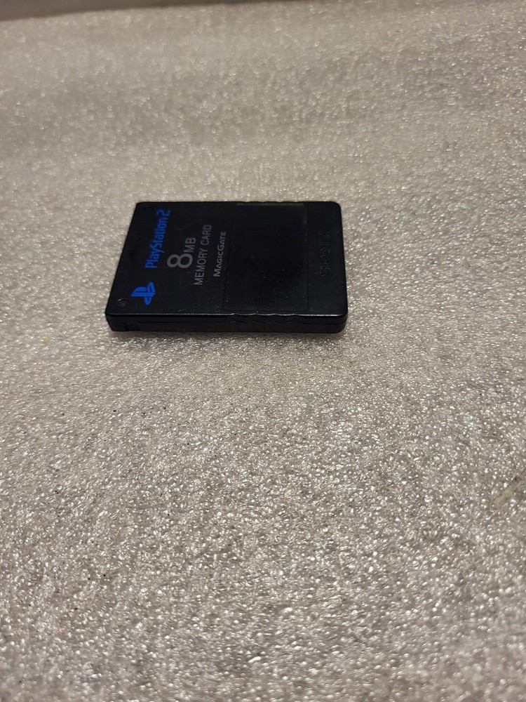 MagicGate 8 MB Memory Card Compatible with PlayStation 2 Ps2 Black Scph-10020
