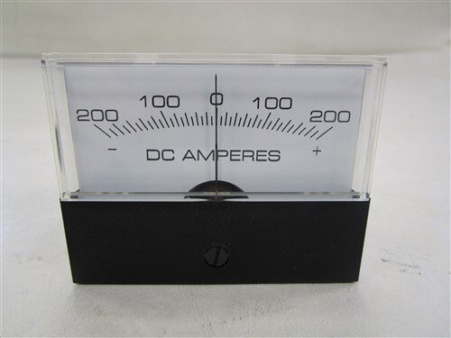 HOYT ELECTRICAL DC AMMETER PANEL GAUGE HST-75 DC