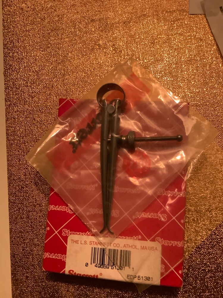 STARRETT 274-3 Inside Spring Caliper, 3" / 75mm    EDP # 51301