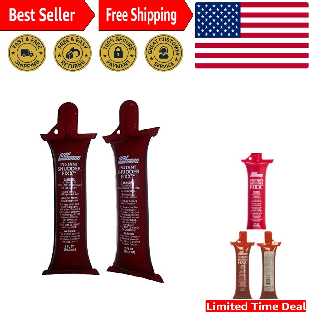 Dr. Tranny Instant Shudder Fix 2 oz - 2 Pack | Quick Transmission Solution