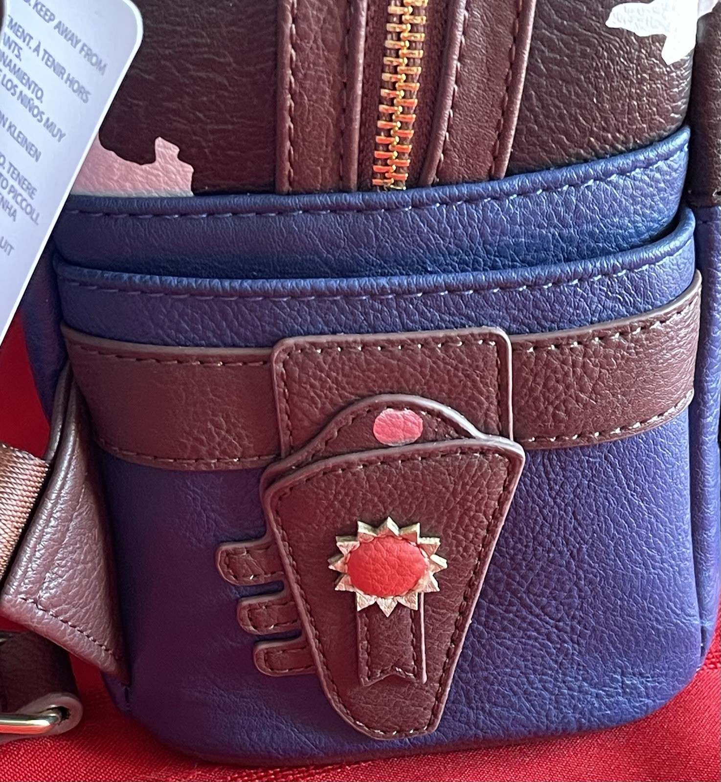 Loungefly Disney Pixar Toy Story Woody Sheriff Mini Backpack – Used