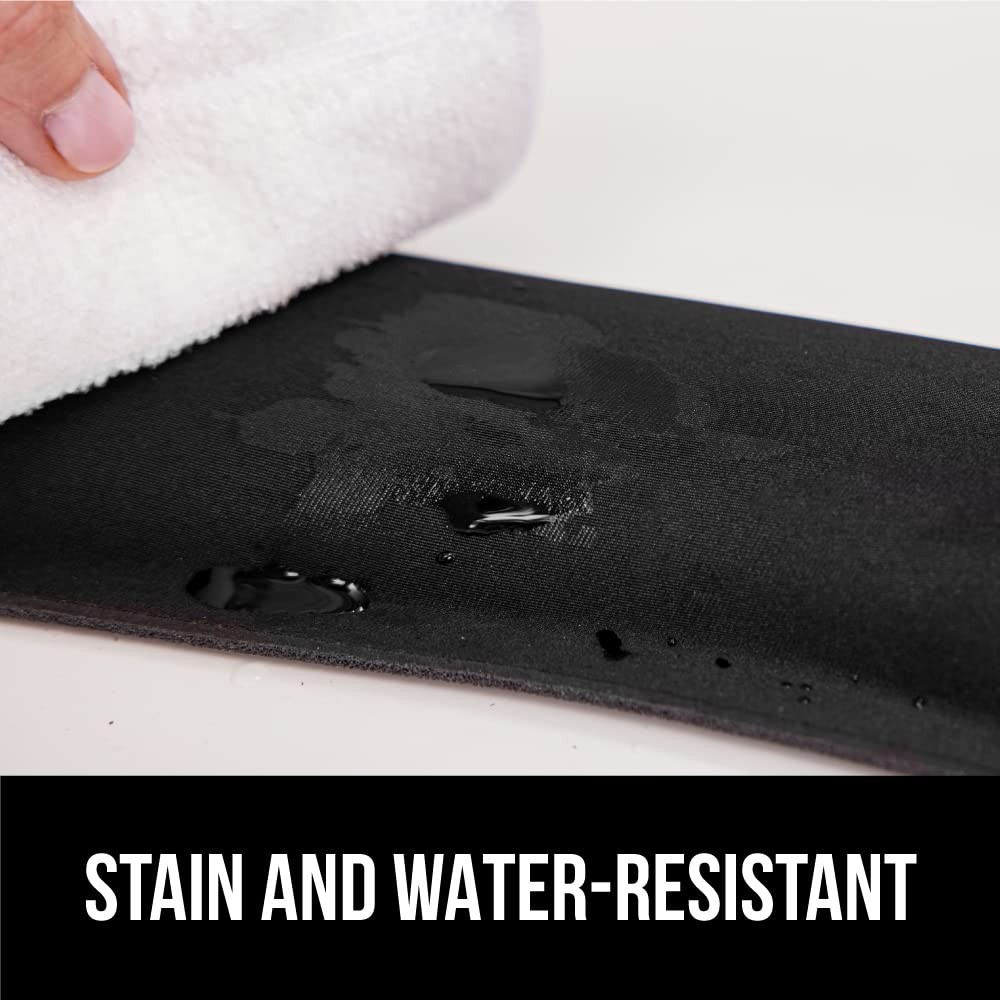 GORILLA GRIP Silky Memory Foam Wrist Rest for Computer Keyboard, Mouse, Ergonomi