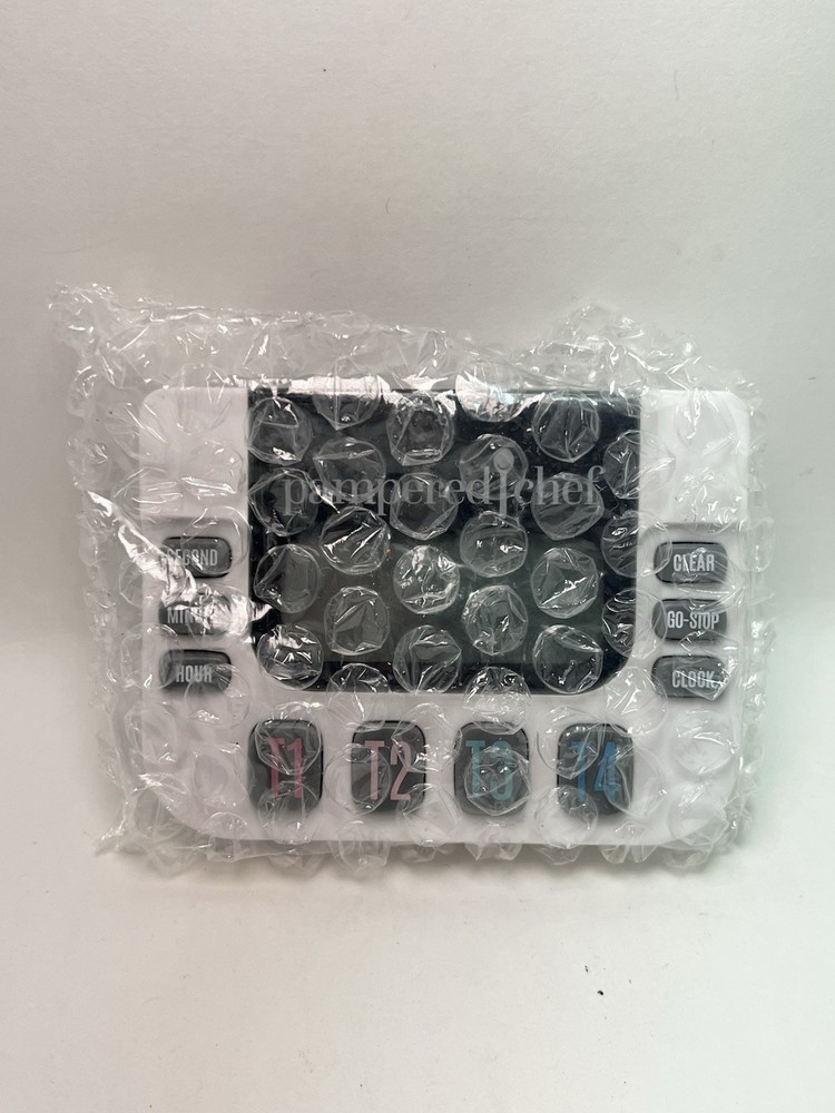 The Pampered Chef Digital Kitchen White Timer Model 100479 TIMER ONLY