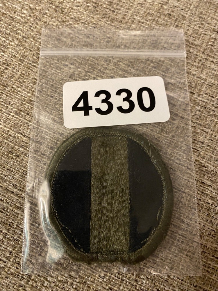 US Army Forces Command Round Subdued Patch FORSCOM INV4330