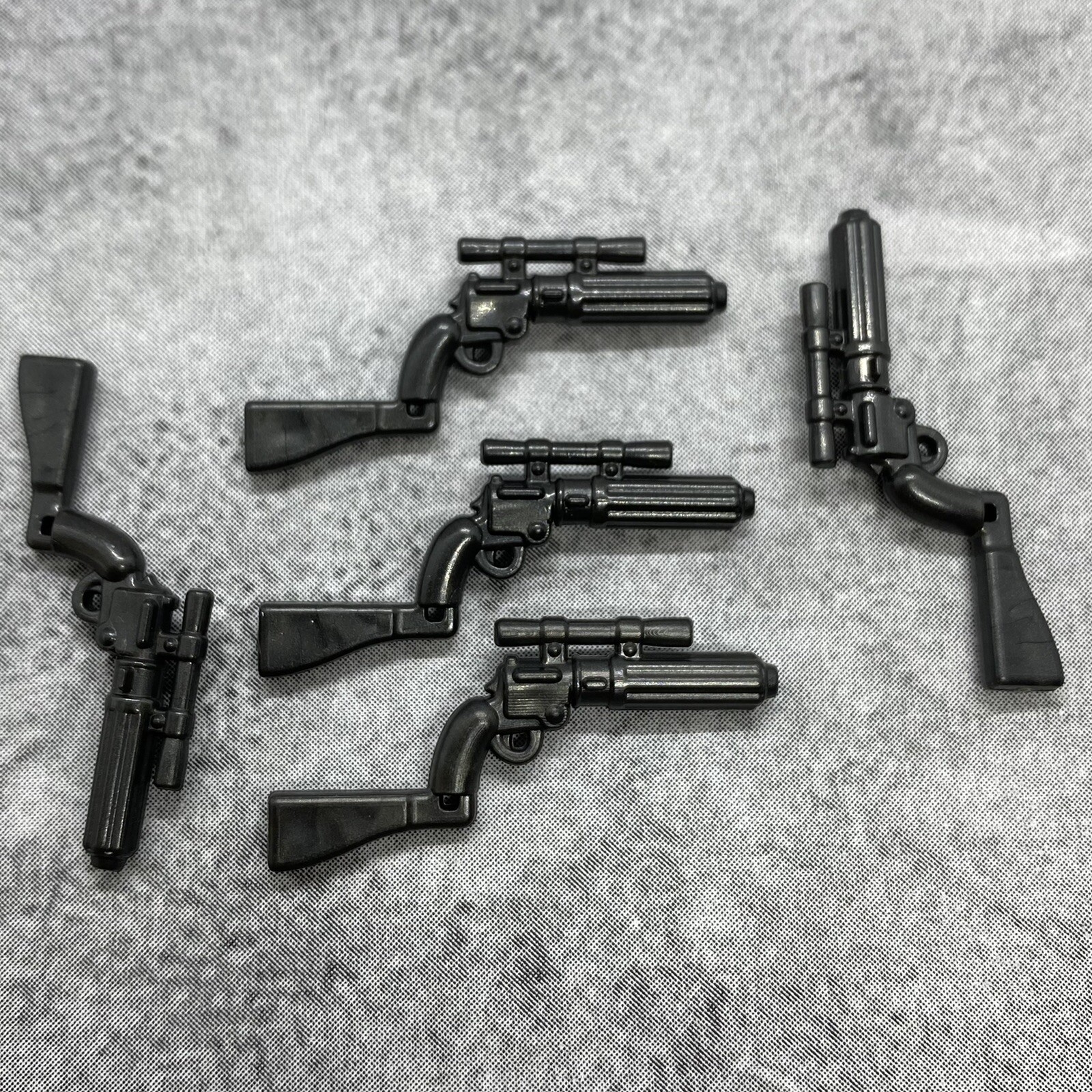 5pack EE-3 Rifle Blocks Weapon Accessory for  Minifigures A11683 boba fet