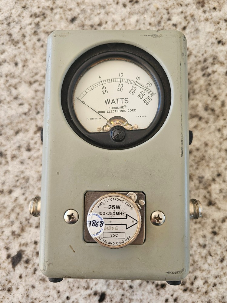 Bird Thruline Model 43 Wattmeter