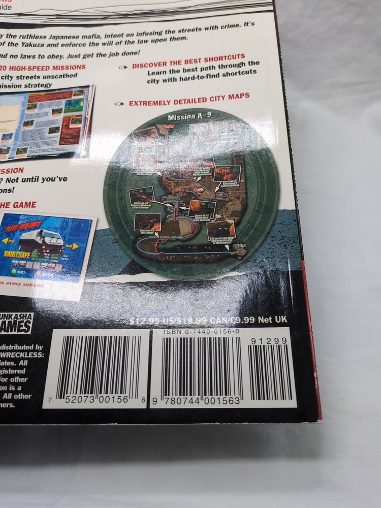 Wreckless The Yakuza Missions Official Strategy Guide Book