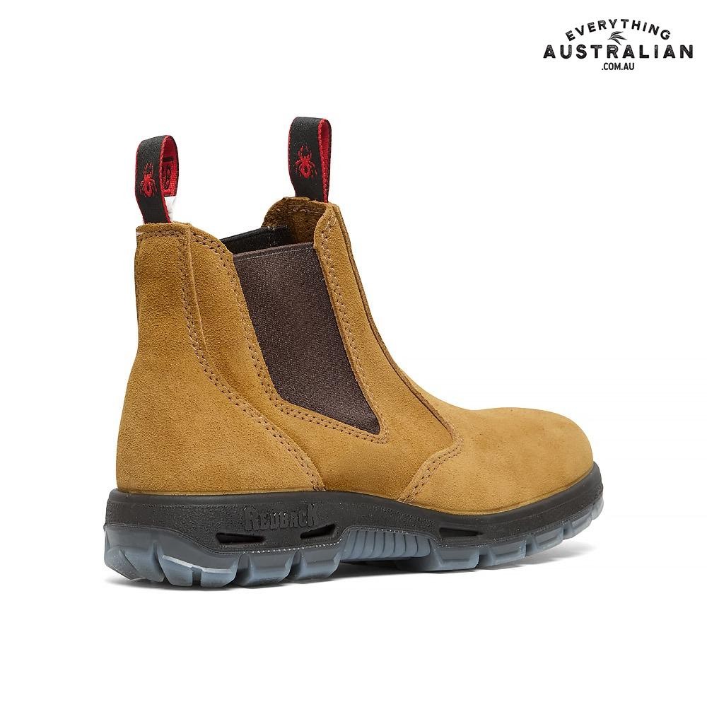 Redback Bobcat UBBA Soft Toe Boot Banana Suede