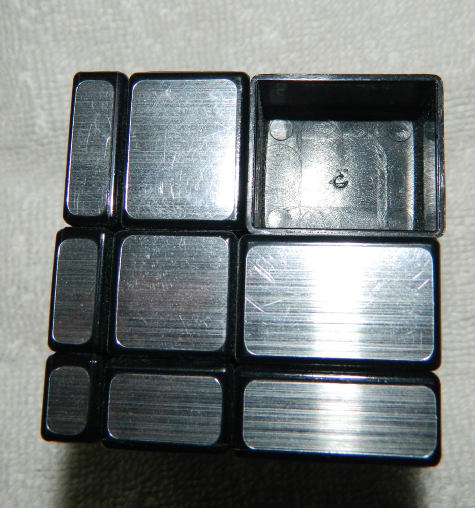 3x3x3 Puzzle LOT Duncan Quick Cube + Mirror MISSING PANELS