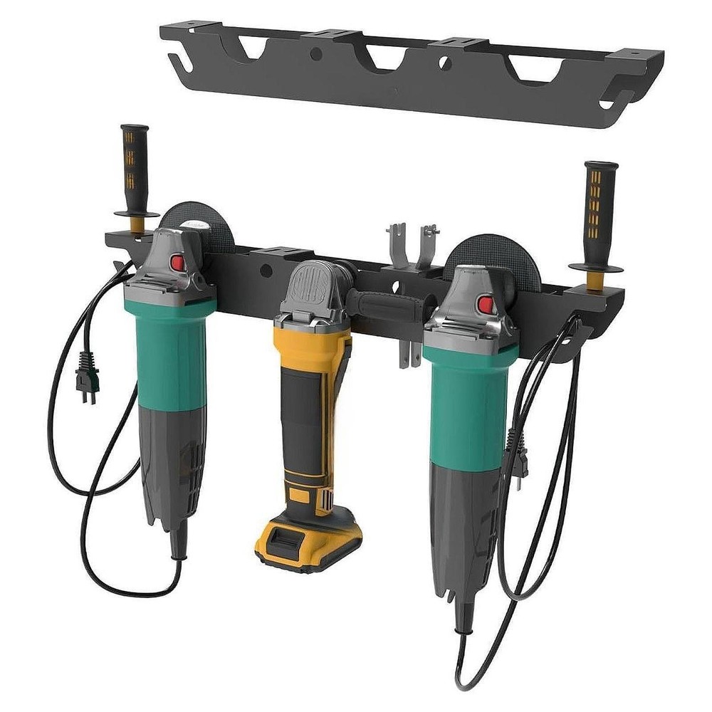 Angle Grinder Stand Wall Mount Bracket Stable Support Easy to Install with Cord