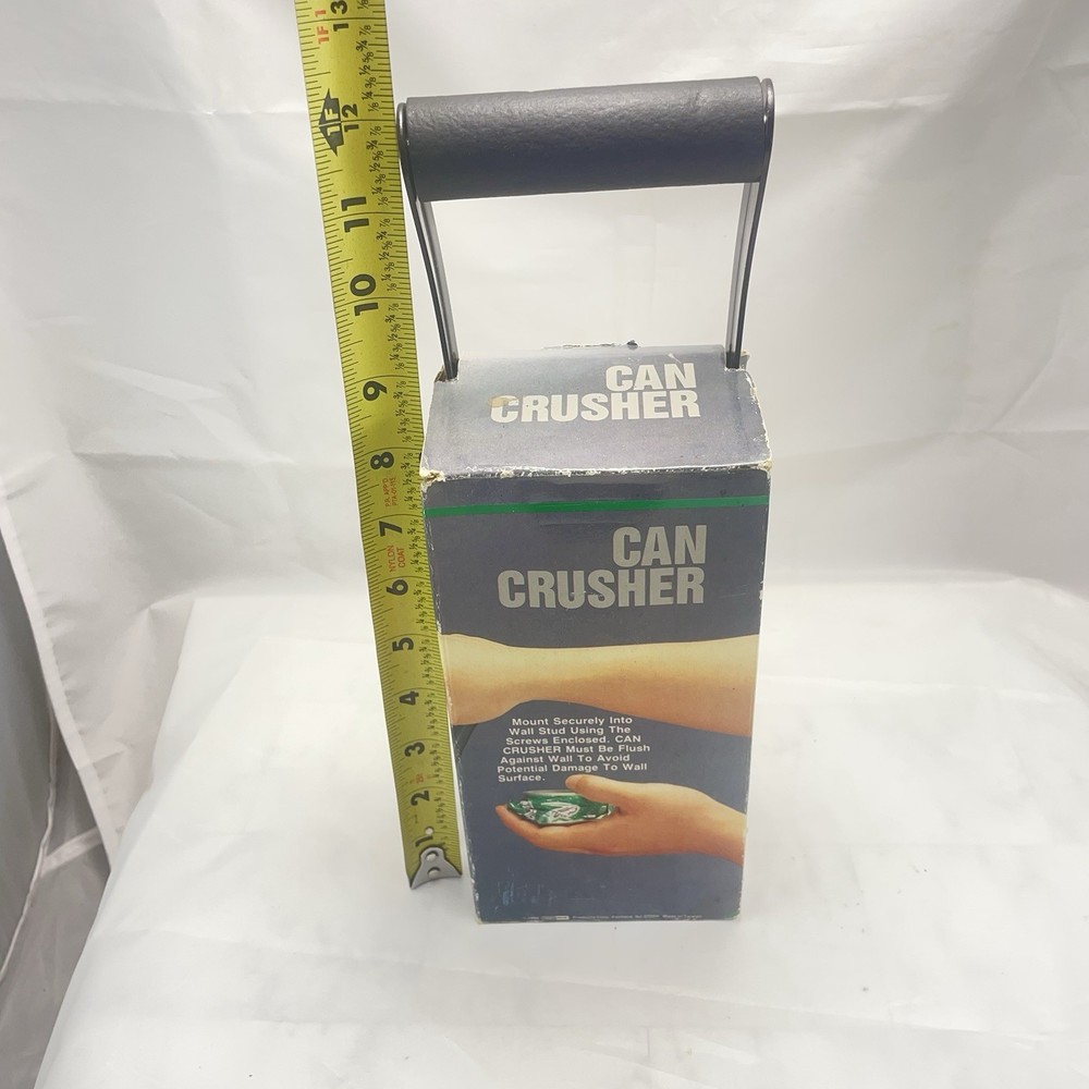 Can Crusher Wall Mount Vintage 1990