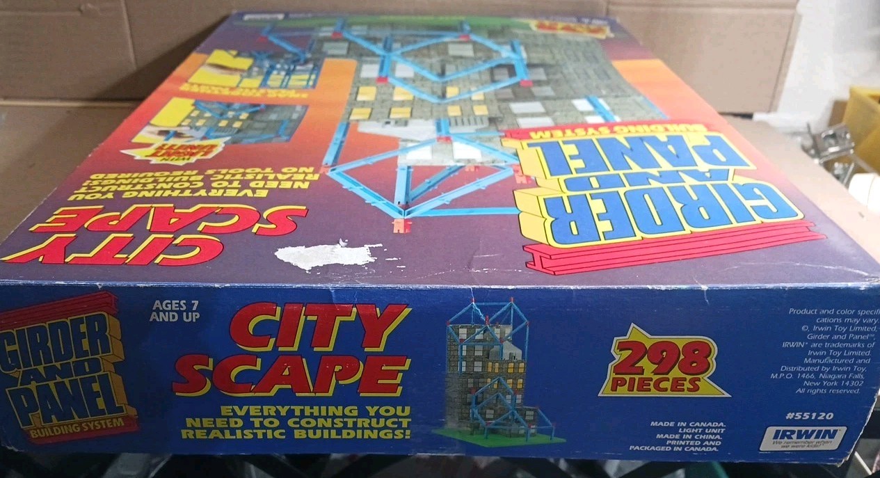 298 Irwin Girder & Panel Building System City Scape With Lights- Open Box 55120