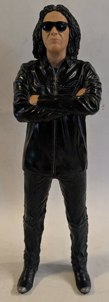 KISS GENE SIMMONS ACTION FIGURE and COIN From The Vault MEZCO Sealed New