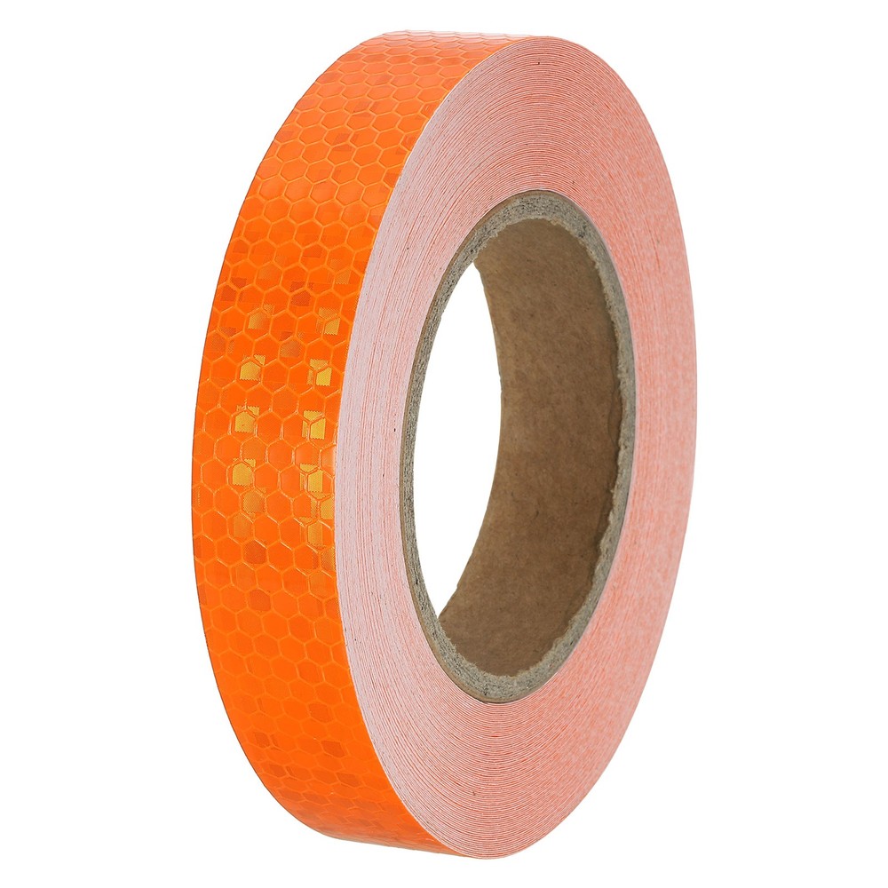 Reflective Tape, 1"x82 Ft Waterproof Reflective Warning Tape, Orange
