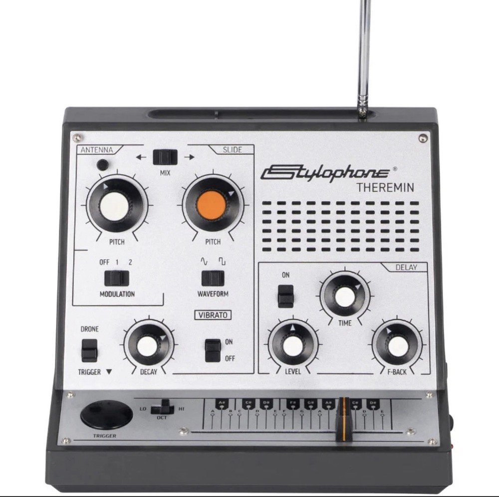 Stylophone Theremin Portable Touch Sensitive Synthesizer