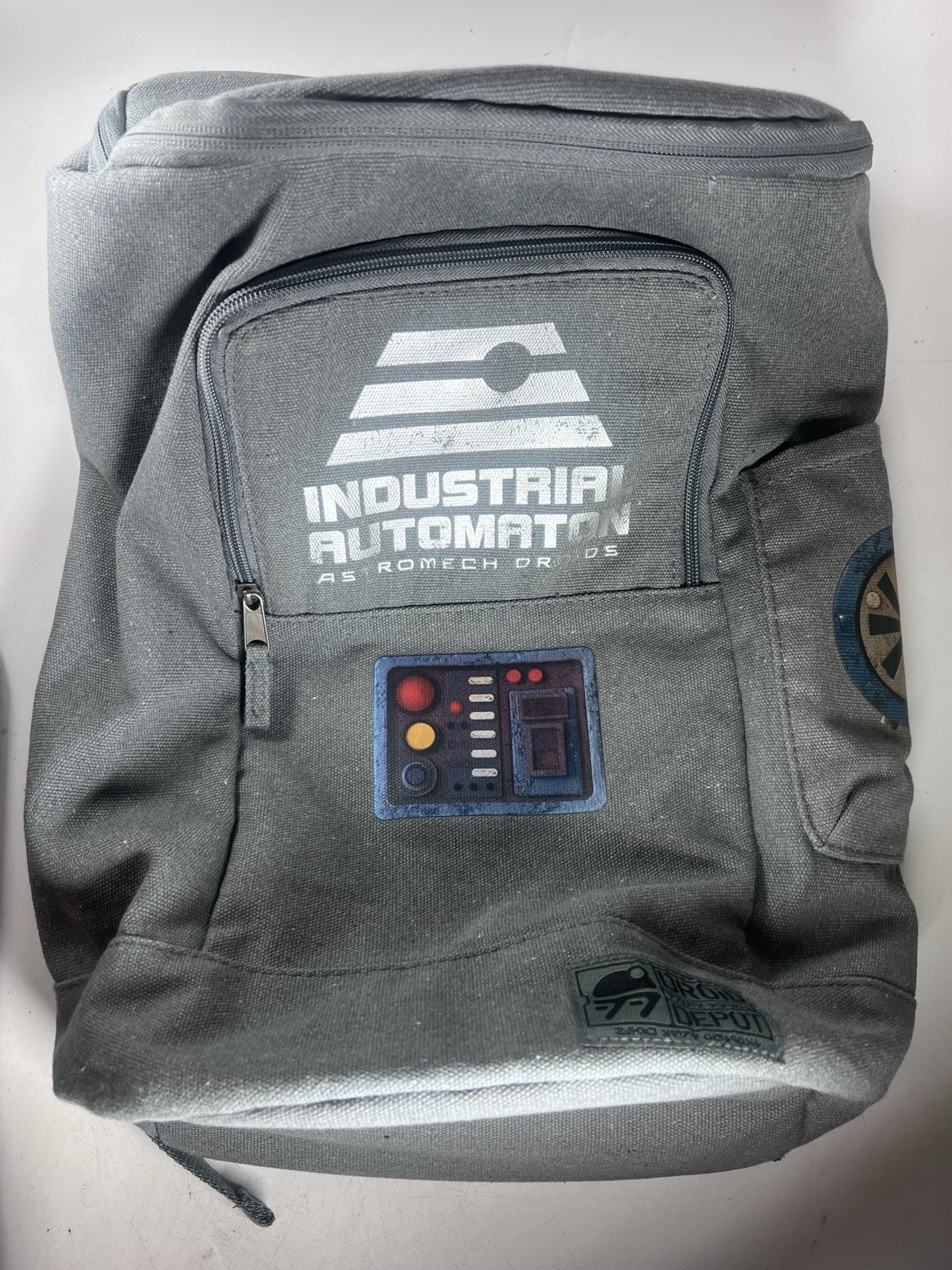 Star Wars Backpack Galaxy's Edge Droid Depot Automaton Astromech Disney Grey