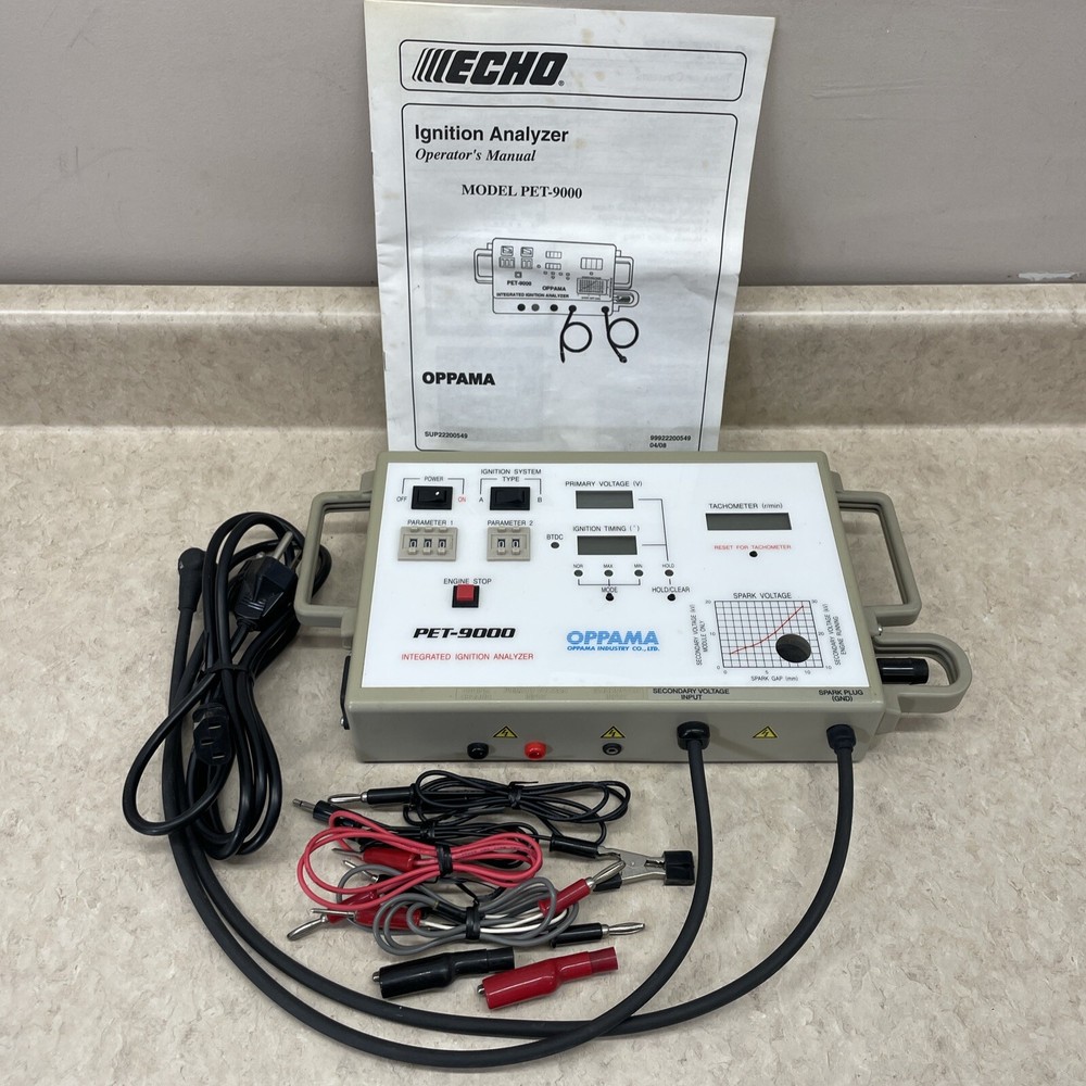 Oppama PET-9000 Integrated Ignition Analyzer ECHO Working