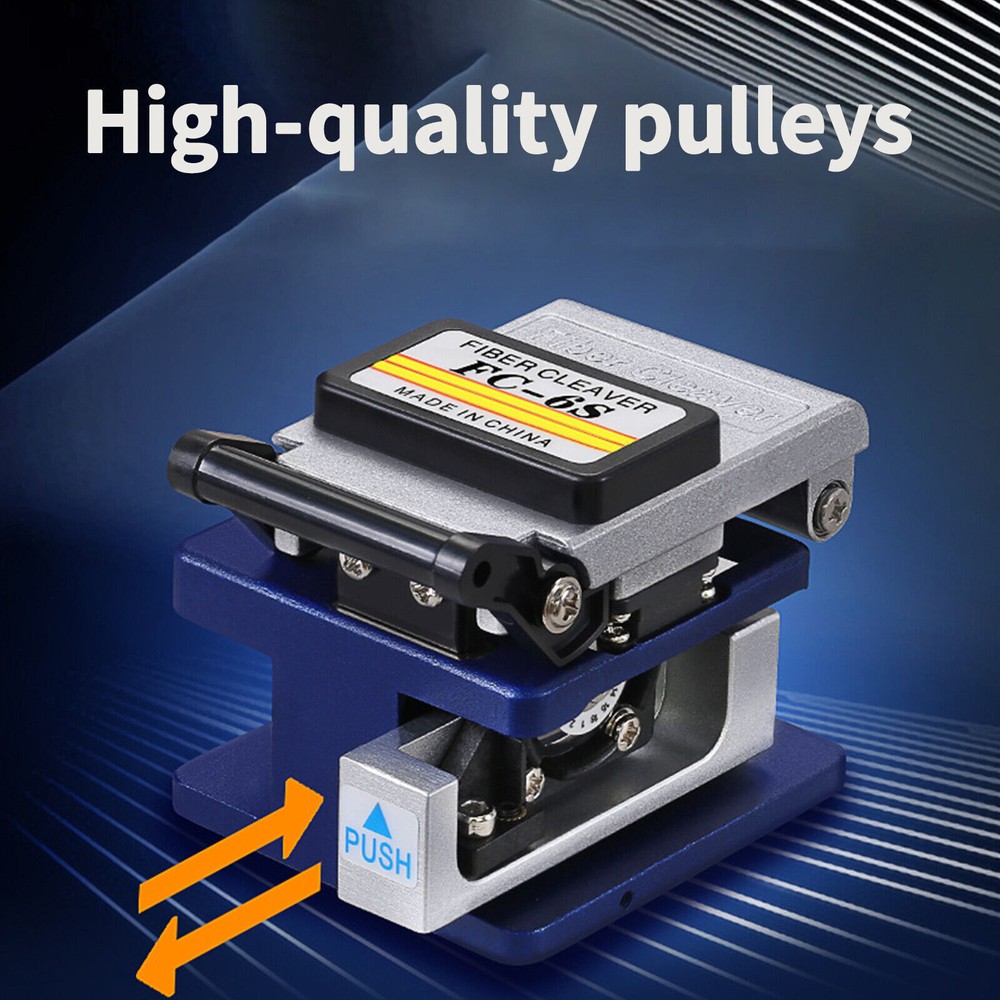 FC-6S Optical Fiber Cleaver FTTH Tool High Precision Cold Connection Cutter Tool