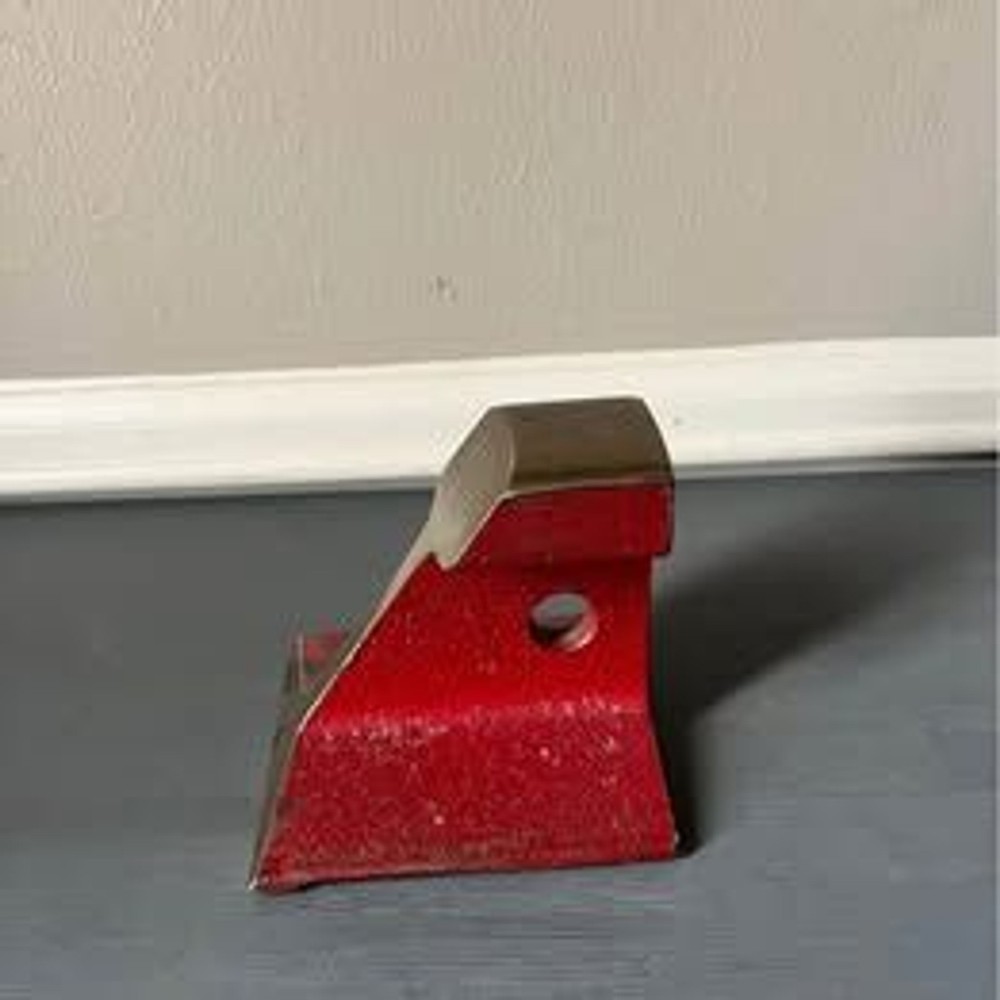 Antique Trolley Rail Bookend
