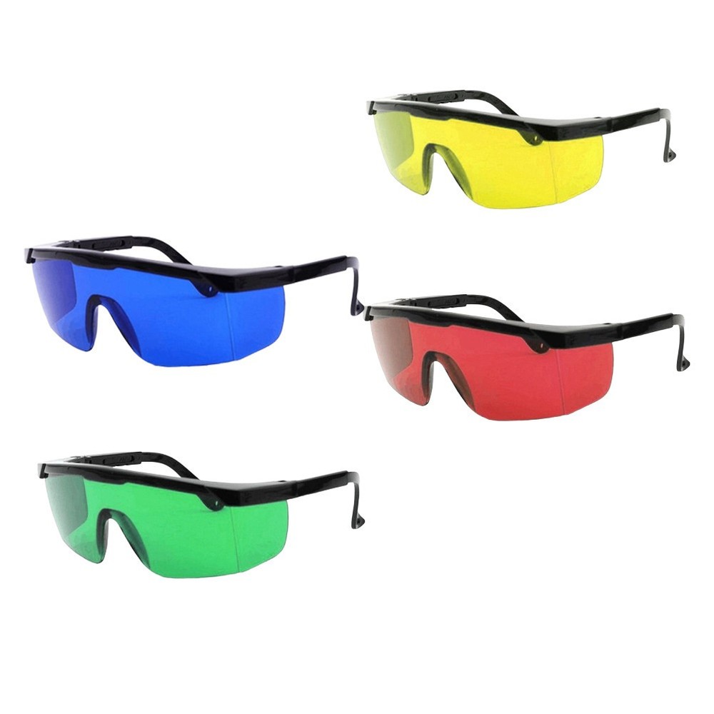 4Pcs Protective Glasses Eyeglasses Eye Patch Eye Protector (Green,