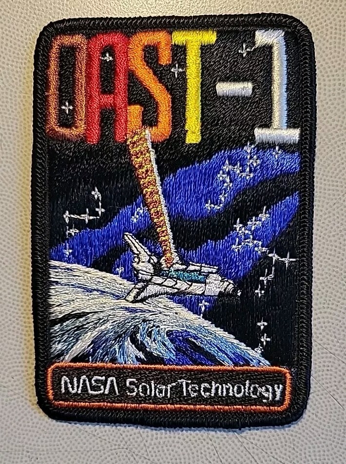 RARE SPACE SHUTTLE Original PATCH NASA OAST - 1 Solar Technology