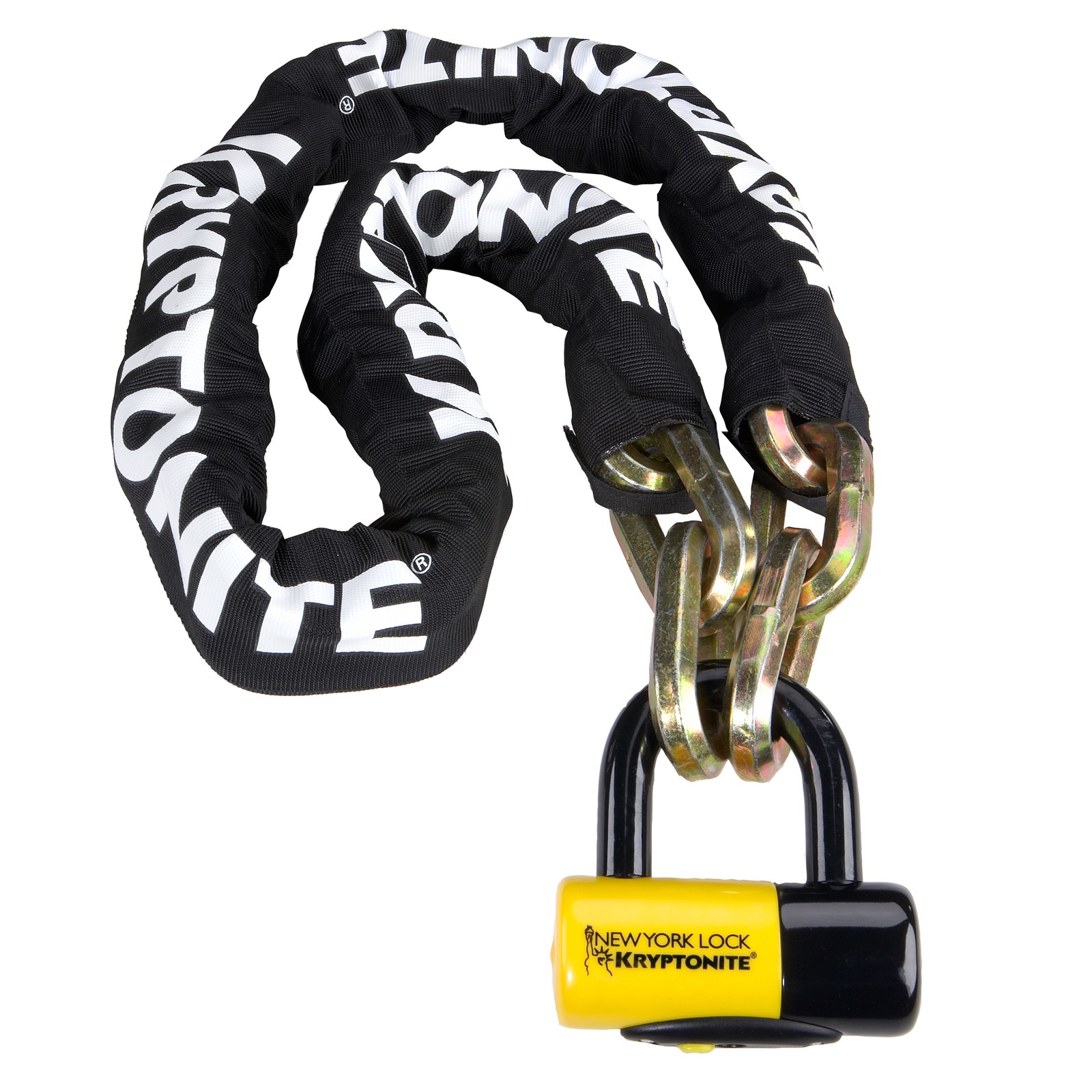 Kryptonite New York Fahgettaboudit Chain with Disc Lock 1415 5' 150cm x 14mm