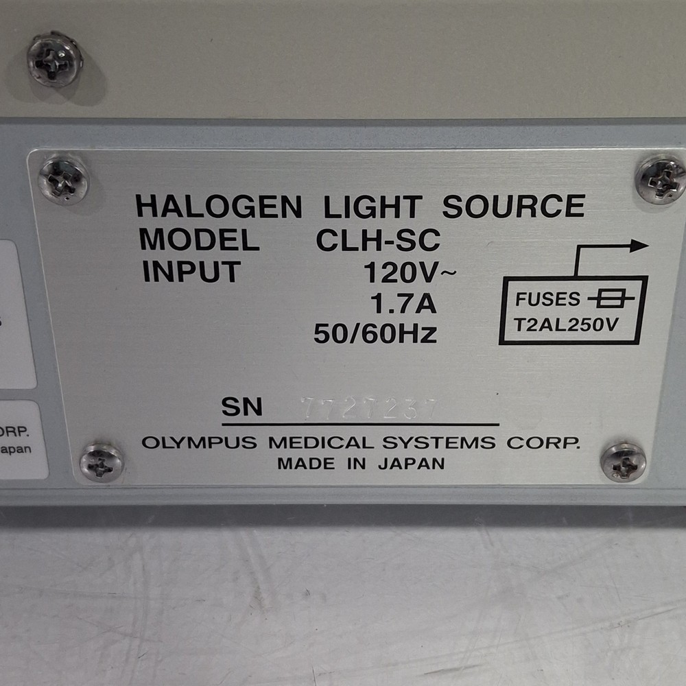 Olympus CLH-SC Halogen Light Source