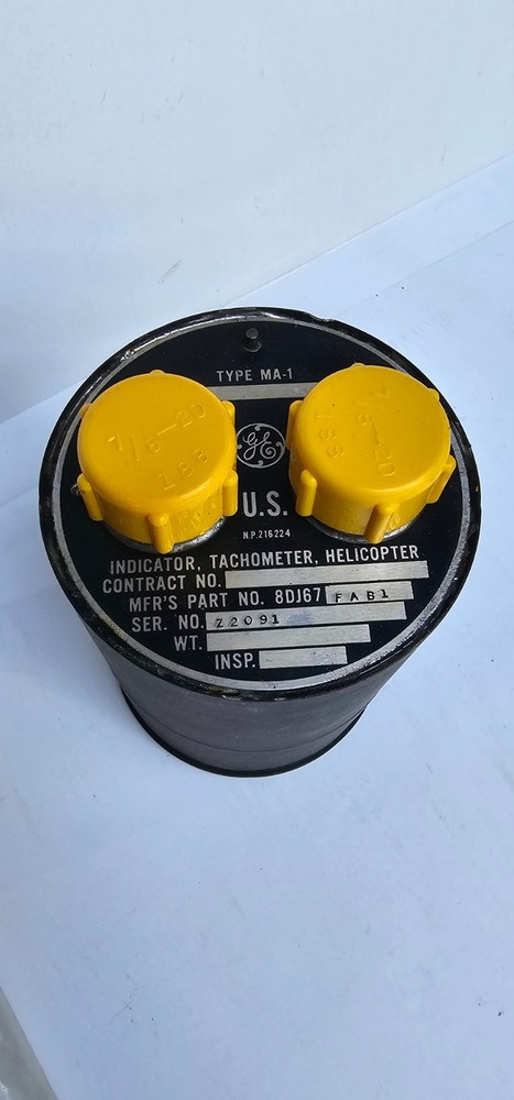 Indicator, Tachometer, helicopter