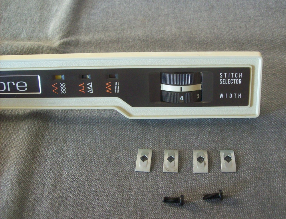 Kenmore 158.13410 Sewing Machine Stitch Select Knobs, Reverse Lever & Misc Parts