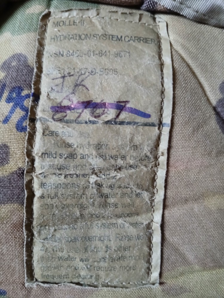 Molle II Hydration Pack - Used