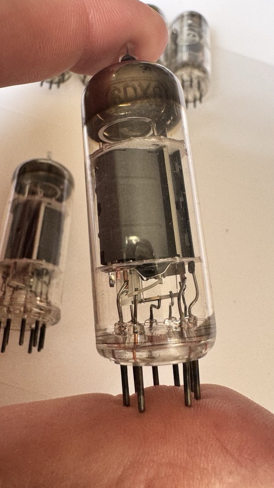Matched Pair — ECL84 6DX8 Triode Pentode Amplifier Tube USA (2 Nos Tubes)