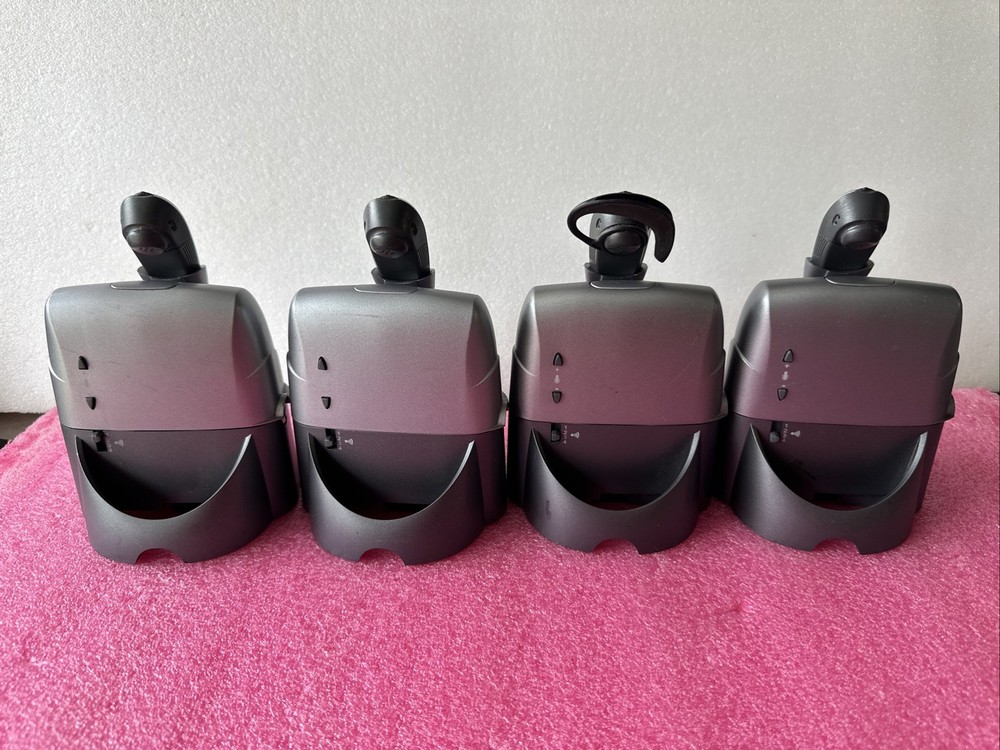 4@ Plantronics CS55 Wireless Office Earpiece Headset System W/ Charger