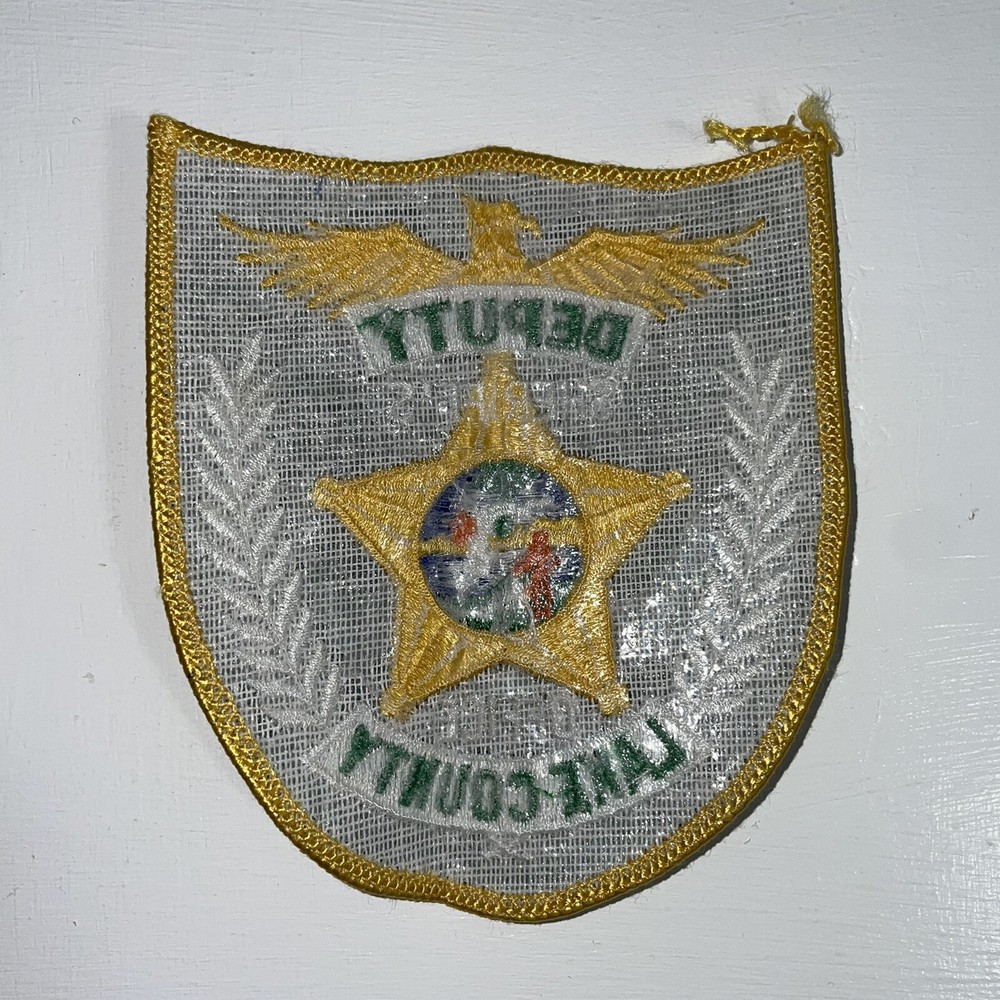 Lake County Sheriff's Dept. Deputy (Florida) shoulder patch Bundle Lot 2