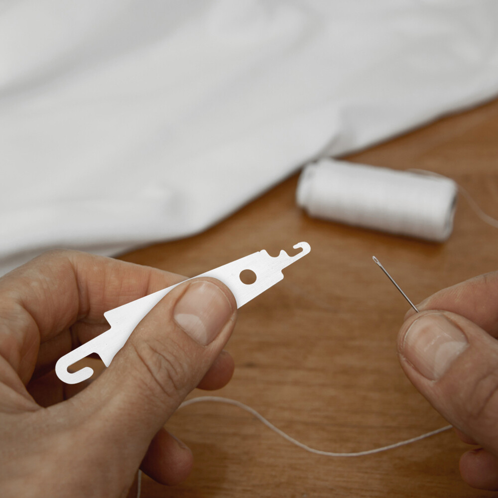 100pcs Threaders Threading Device Diy Threader Punch Threader Sewing Threader