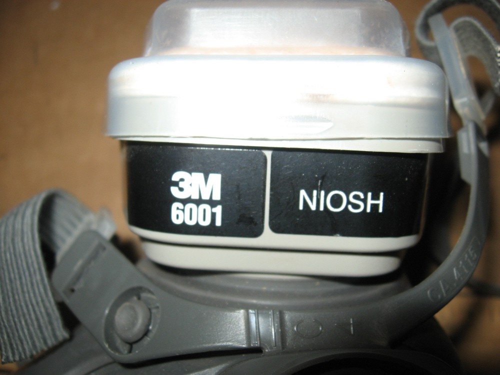 Air filter mask---3m niosh--6001