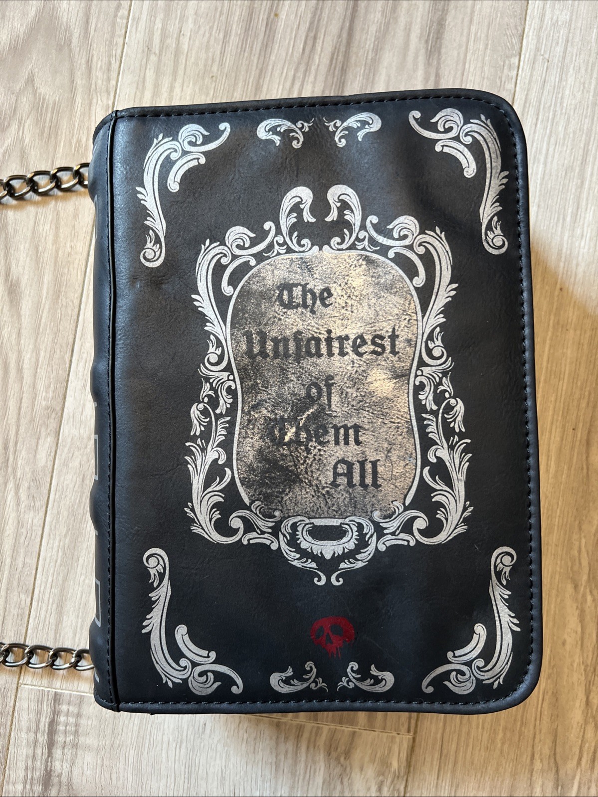 Awesome Disney Villians Evil Queen Unfairest Of Them All Spellbook Bag Bioworld