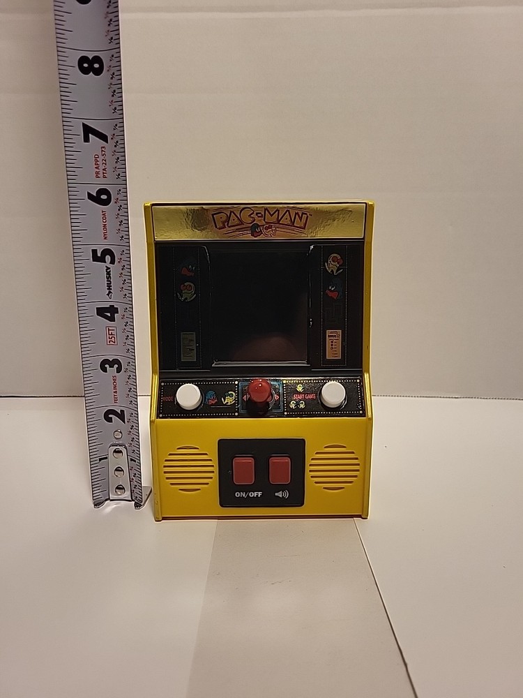 Pac-Man Mini Game Arcade Machine Handheld Classic Retro Tabletop Game