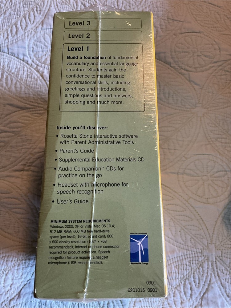 Rosetta Stone Latin Level 1 - Lingua Latina Includes Headset