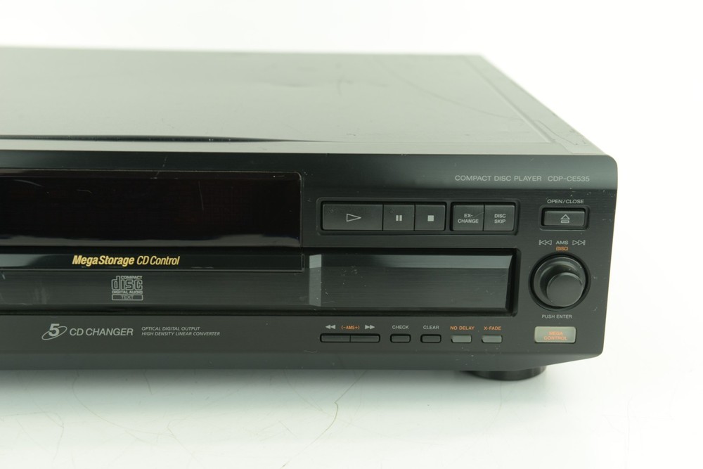 Sony CDP-CE535 5-Disc CD Changer Player Mega Storage Disc Control