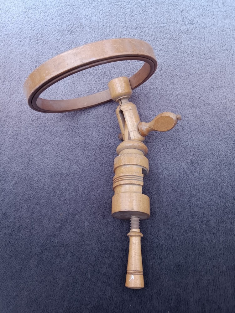 Embroidery Hoop Ring Table Clamp Wood