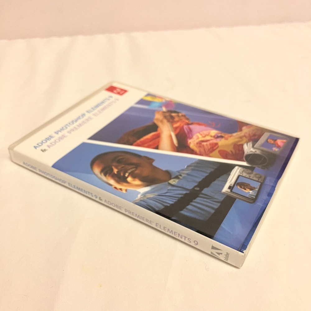 Adobe Photoshop Elements 9 & Adobe Premiere Elements 9 Complete w/ Code