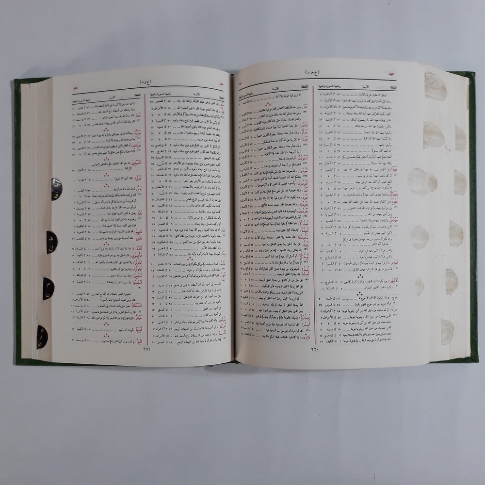 Islamic Quran Index Dictionary Words المعجم المفهرس ألفاظ القرآن الكريم المصحف