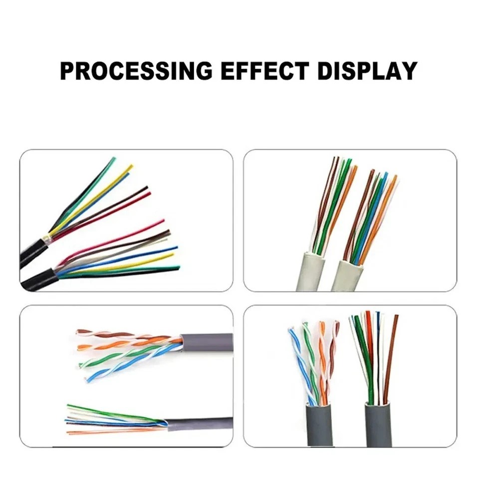 Network Cable Straightening Machine Multicore Wire Separation Straightening，