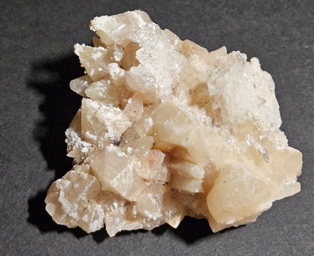 Selenite On Calcite Fluorescent Mineral Specimen