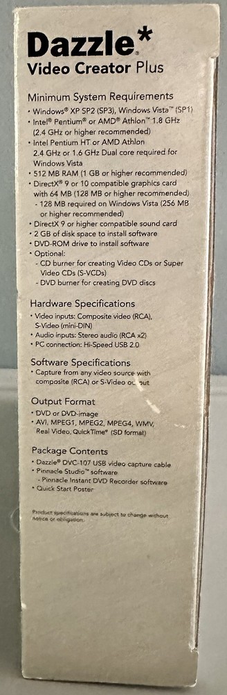 Dazzle Video Creator Plus Covert And Enhance