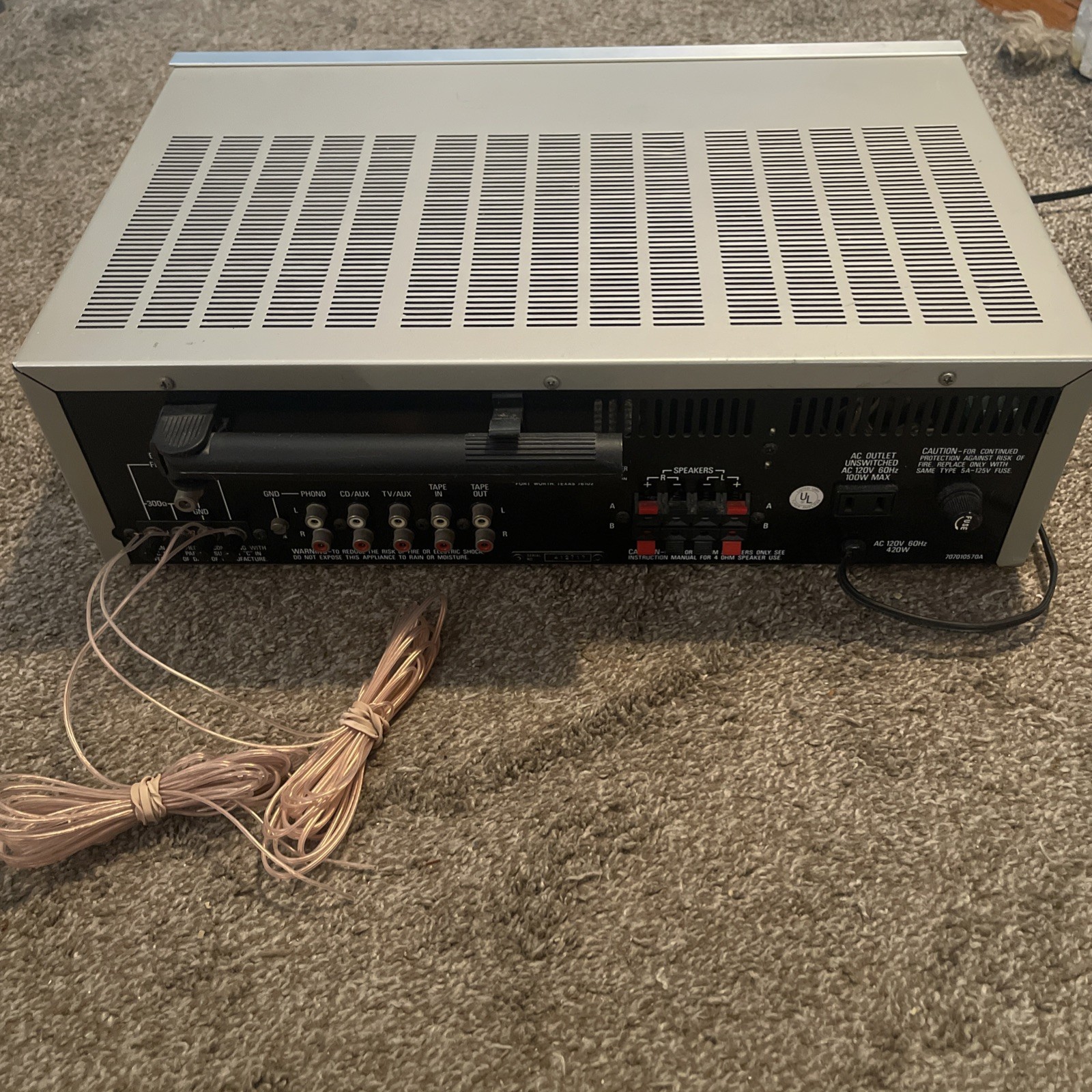 Realistic STA- 780 Receiver