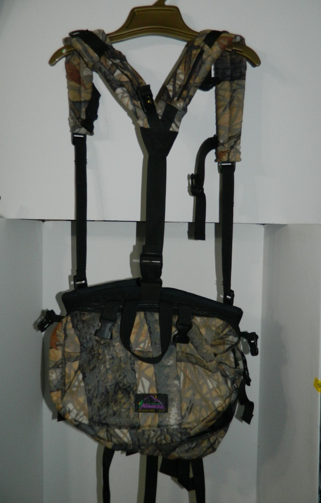 EXCELLENT Nimrod Hunting Day Pack Harness Backpack Multiple pockets FREE SHIP