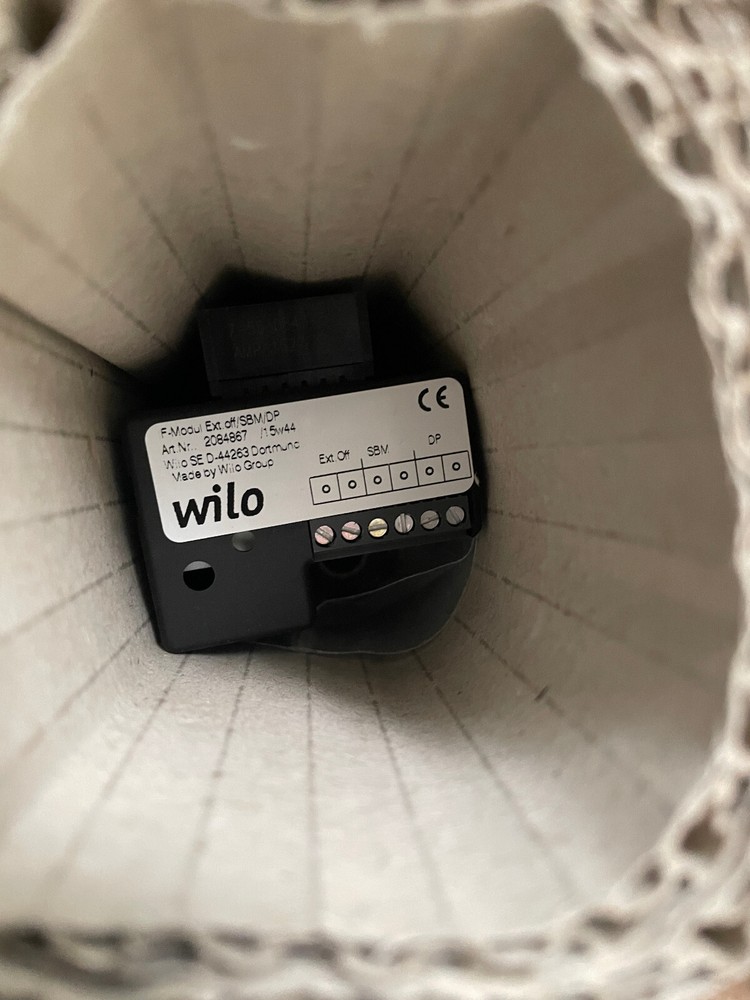 Wilo Stratos 1.25 x 3-30 high efficiency circulator