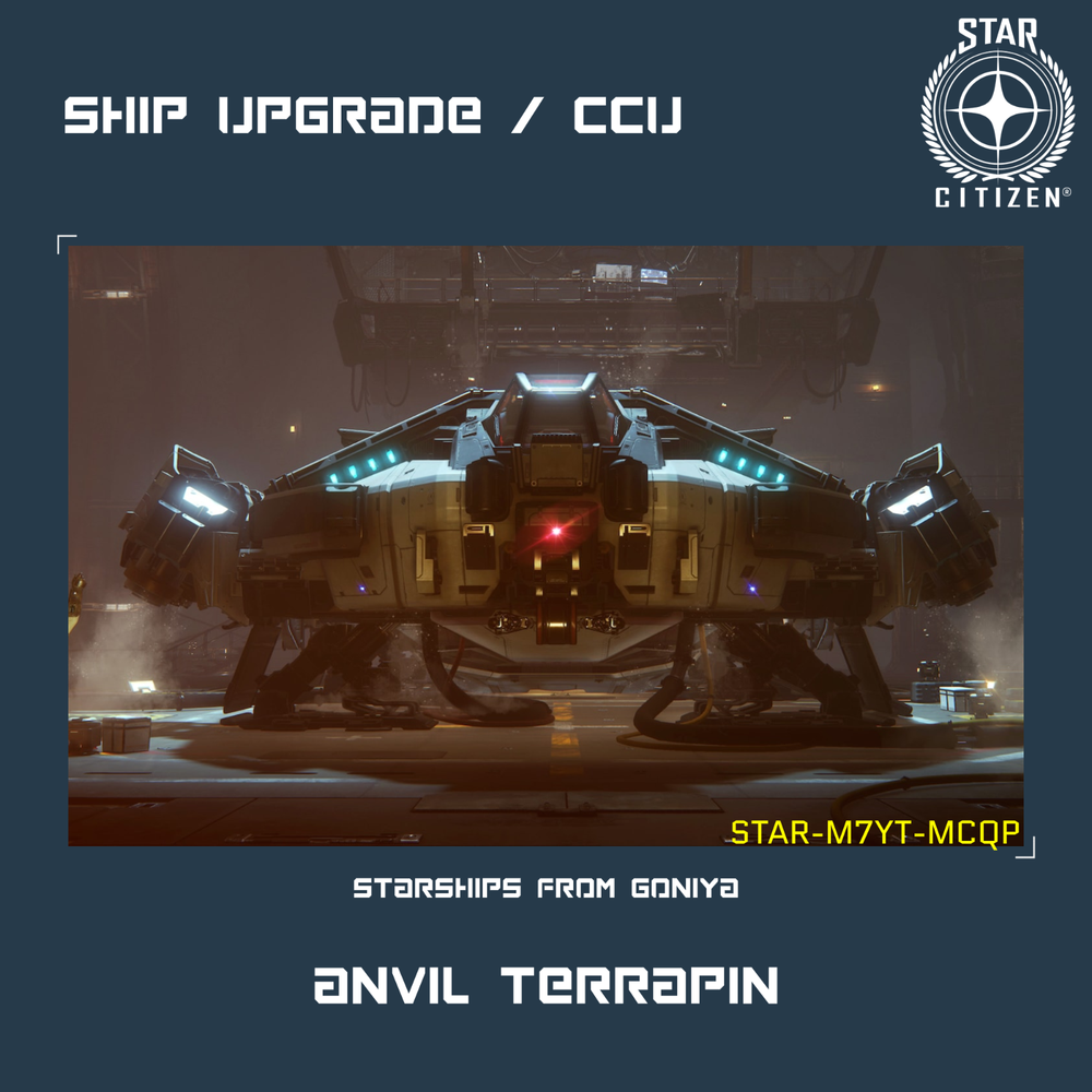 STAR CITIZEN - ANVIL TERRAPIN UPGRADE - (CCU)